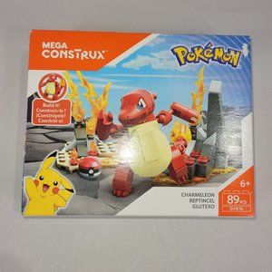 Mega Construx 2017 Pokemon Charmeleon 89 Piece Block Building Set
